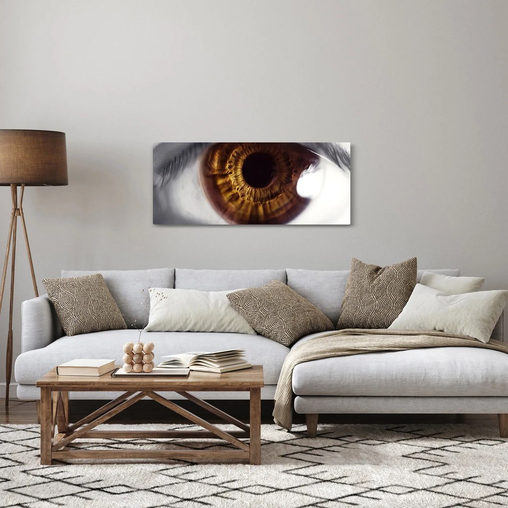 Obraz - Oko (120x50 cm)