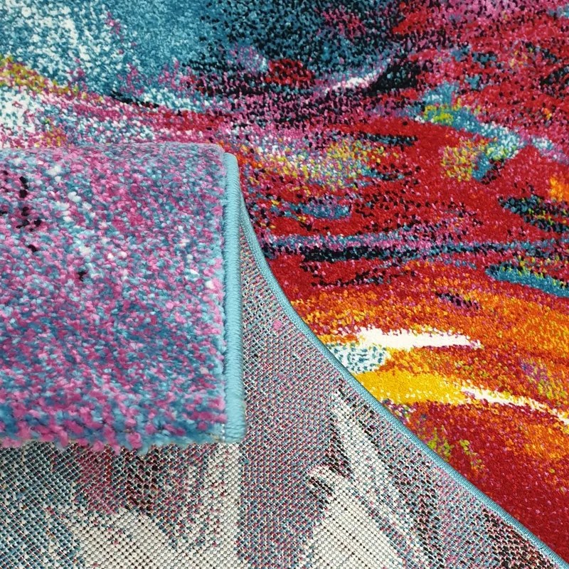 Medipa (Merinos), Kusový koberec Fantasy 814-61 lila/blue, 120x170, viacfarebná