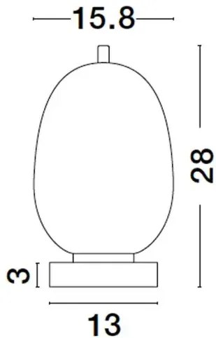 Stolová lampa Lato 3 čierne