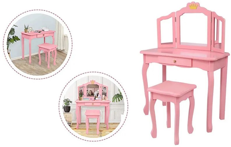 Kozmetický stolík pre deti