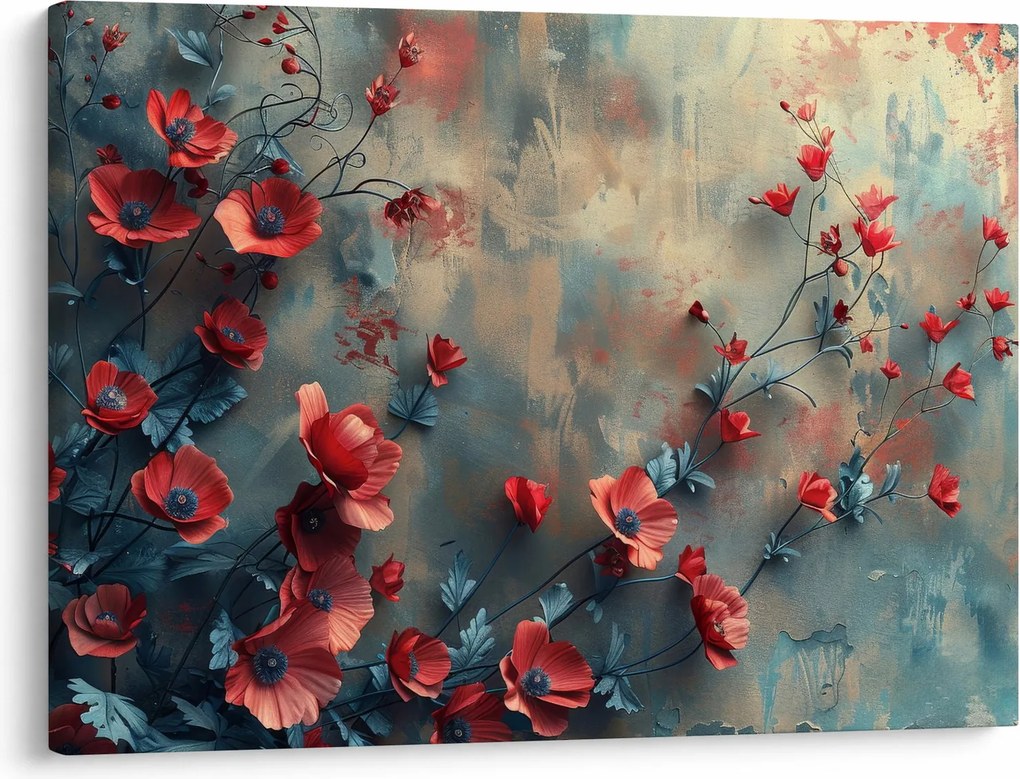 Obraz - Vlčie maky (70x50 cm)