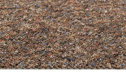 Koberce Breno Metrážny koberec VIRTUOSE 97, šíře role 400 cm, hnedá, viacfarebná