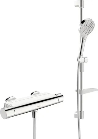 Sprchová batéria Hansa Optima so sprchovacím setom 150 mm chróm 481303310009