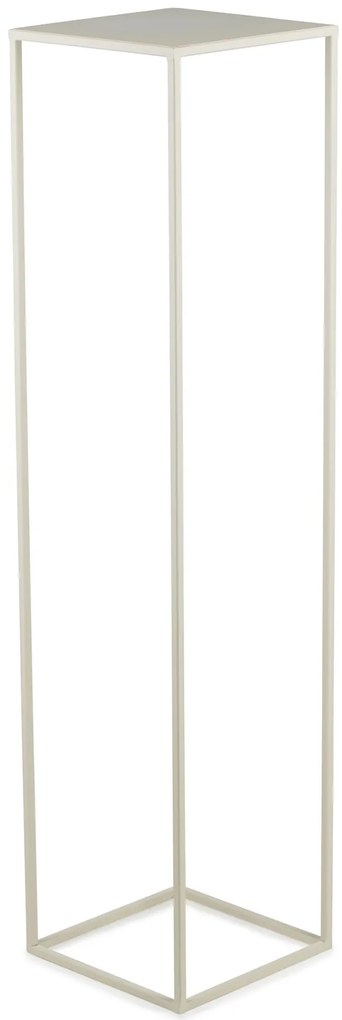 STOJAN NA KVETINÁČ SIMPLE 100X24X24 CM KRÉMOVÁ