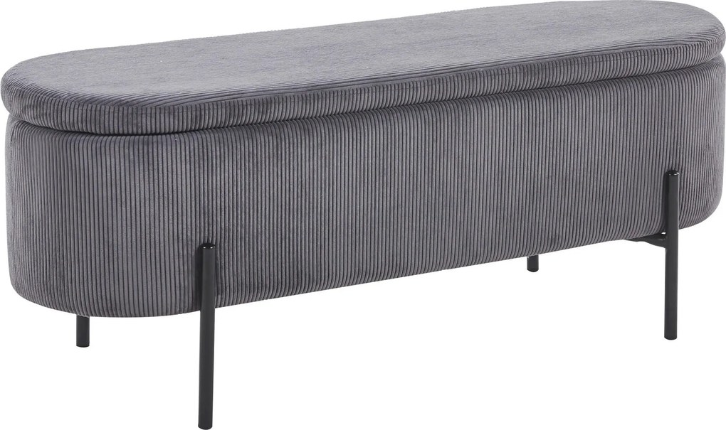 XXXLutz DLHÁ TABURETKA, textil, 110/44/40 cm Livetastic - Kreslá - 001769022306