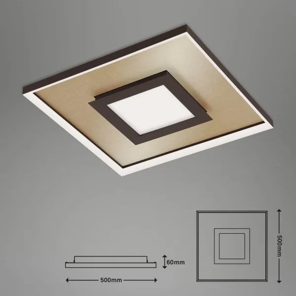 Briloner 3641-017 - LED Stmievateľné svietidlo FRAME LED/30W/230V 2700-6500K + DO