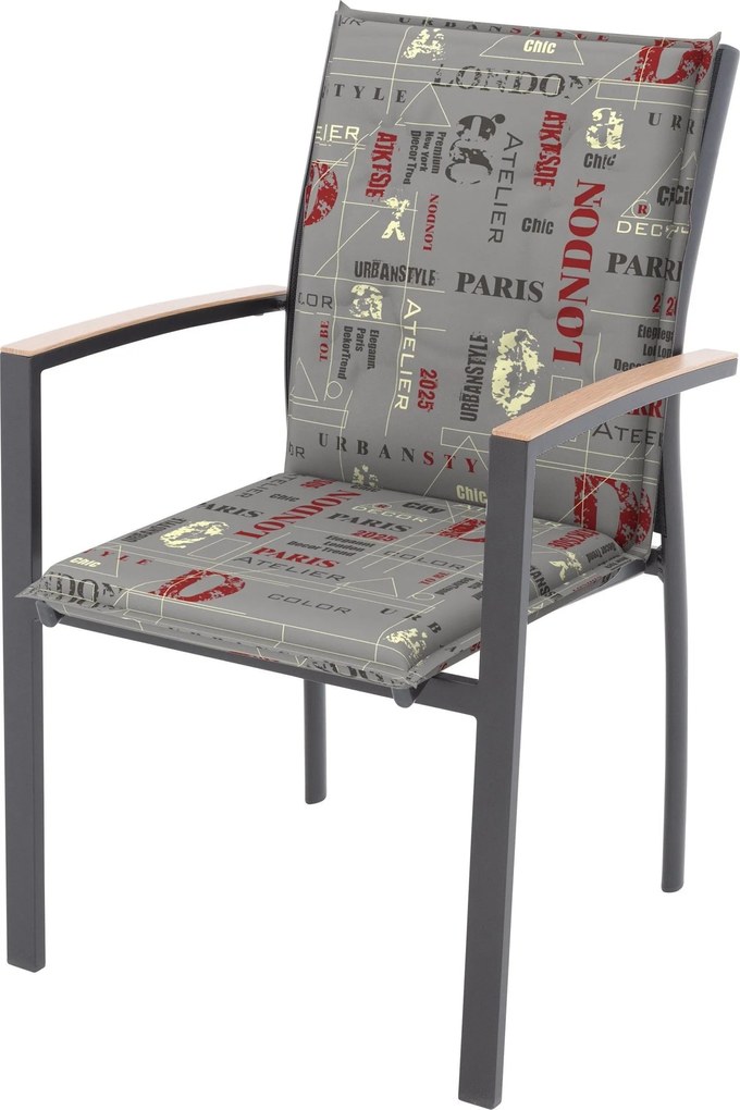 Doppler LIVING 1112 červená/šedá