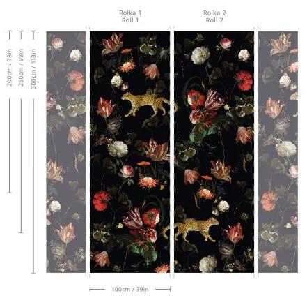 WALLCOLORS Dutch Flowers wallpaper - tapeta POVRCH: Prowall Eco