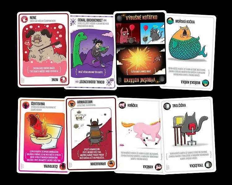 Asmodee Výbušné mačiatka: Dobro a zlo