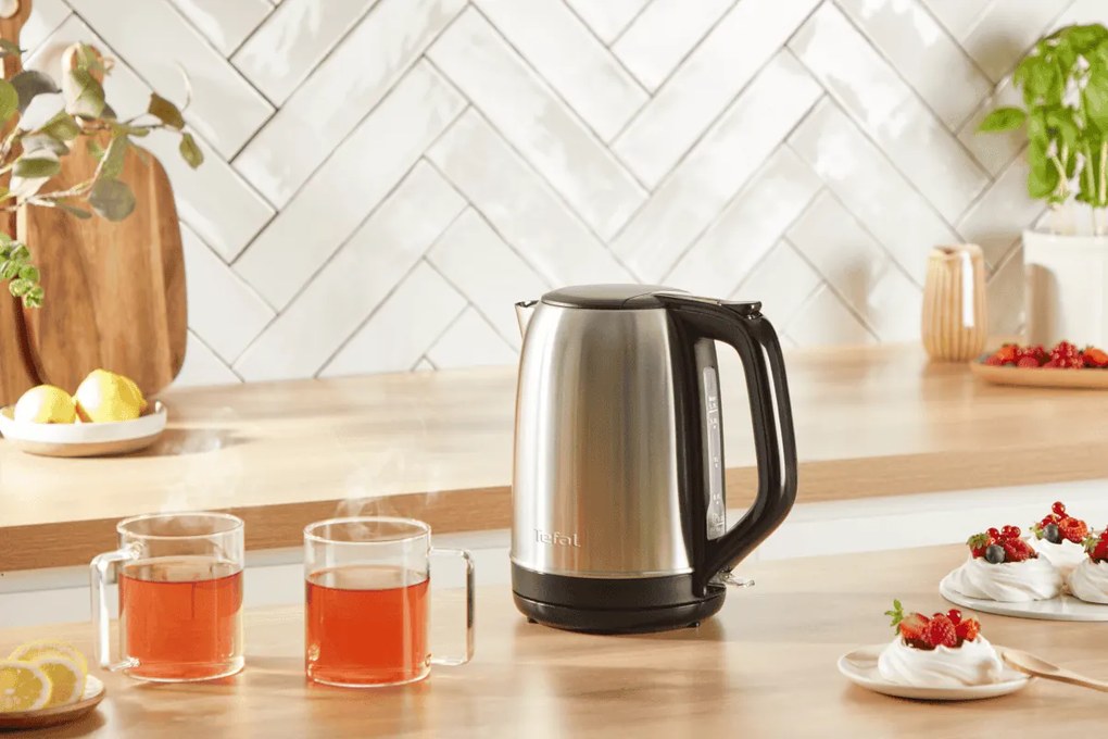Rýchlovarná kanvica Tefal Subito KO5S0DE0 Nerezová/Čierna
