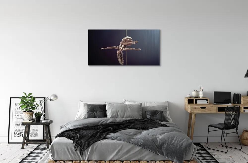 Obraz canvas Tanec rúrka žena 120x60 cm