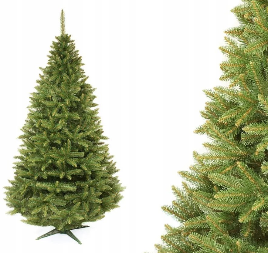 LEAN TOYS Vianočný stromček Smrek diamantový - prírodný, 250 cm