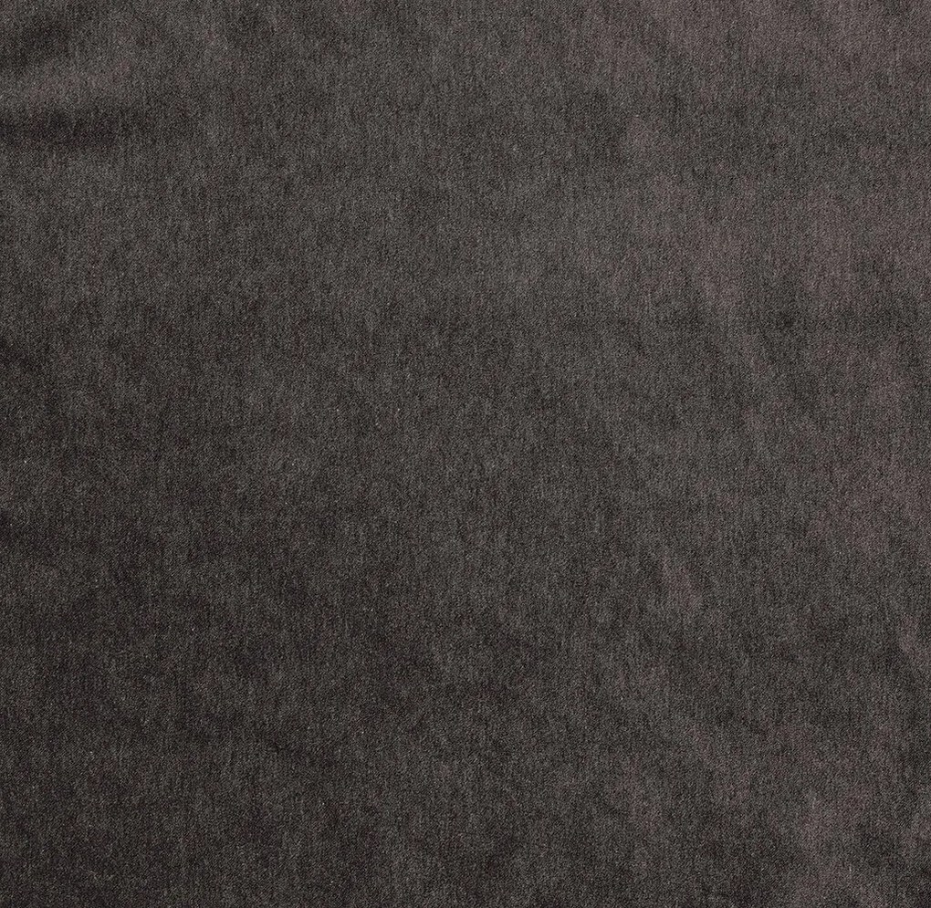 Štvormiestna pohovka dyoll 245 cm praný zamat tmavo sivá MUZZA