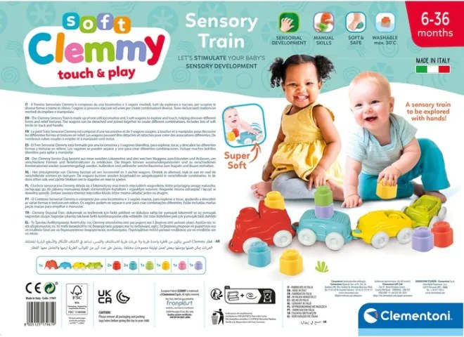 LEAN Farebný senzorický vláčik