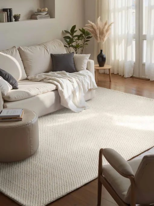 Koberec Elle Decoration Lyon Beans naturálny / krémový