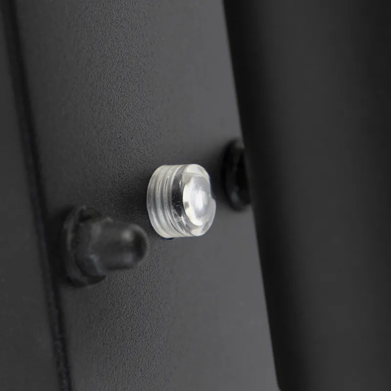 Vonkajšia nástenná lampa čierna 2-svetlá IP44 so senzorom súmraku - Duo