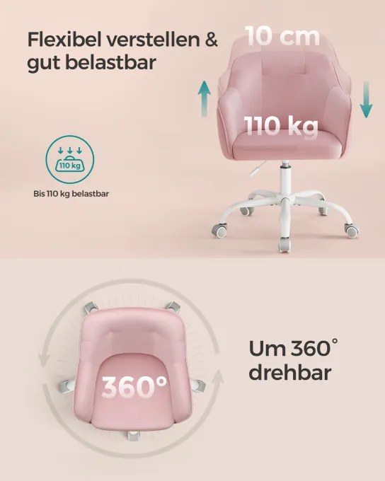 Kancelárska stolička OBG019P02