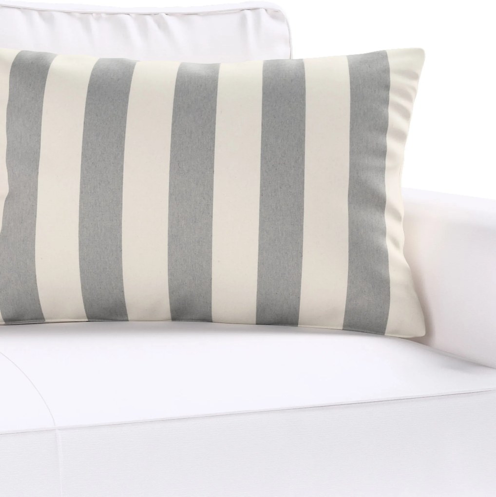 Karin - jednoduchá obliečka, 60x40cm farba produktu sivá látka vzorované
