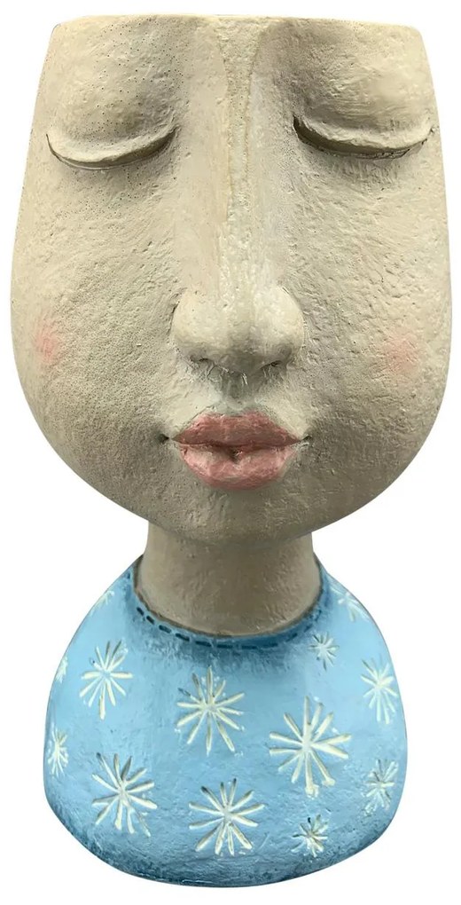 BETÓNOVÝ KVETINÁČ LANDON 11,8X21 CM VIACFAREBNÁ