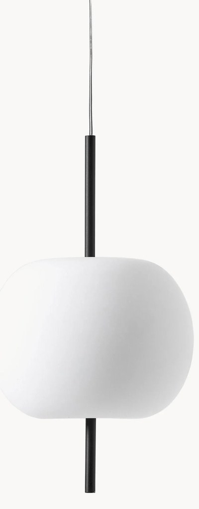 Ručne fúkané závesné svietidlo's možnosťou stmievania Kushi