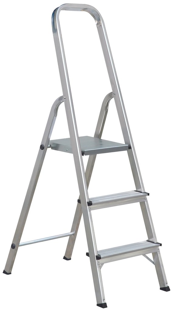 Elkop Jednostranný hliníkový rebrík, 2 priečky