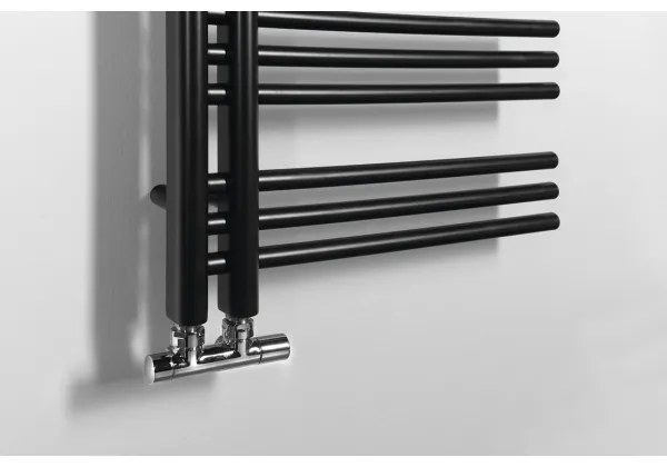 Sapho - Kúpeľňový radiátor DORLION 400W/230V 50x120 cm matná čierna