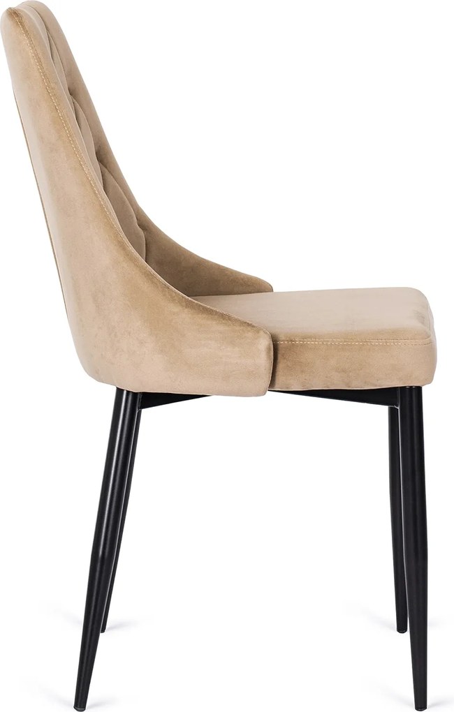 PROXIMA.store - Čalúnená jedálenská stolička CORK FARBA: modrá