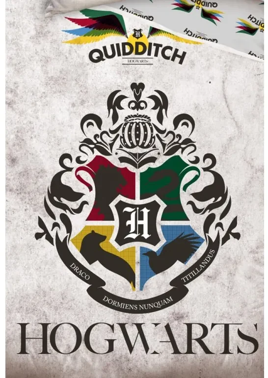 Detské obliečky Harry Potter Metlobal 140x200/70x90 cm