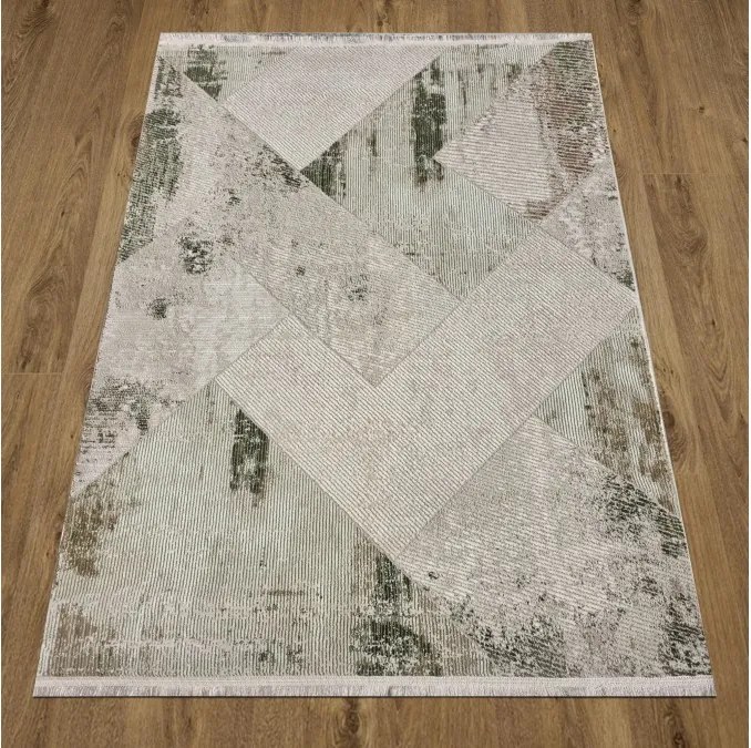 DC Koberec Exclusive 393 krémová zelená Rozmer: 180×260 cm