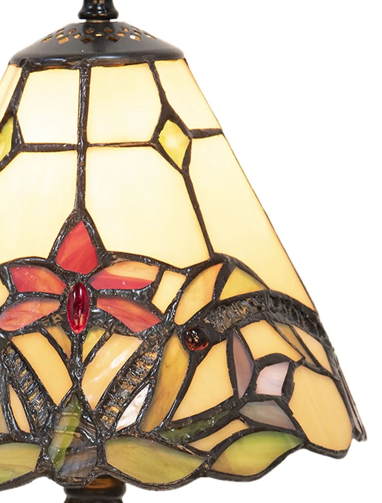Vitráž Tiffany lampa stolová clayre&eef Ø20*36