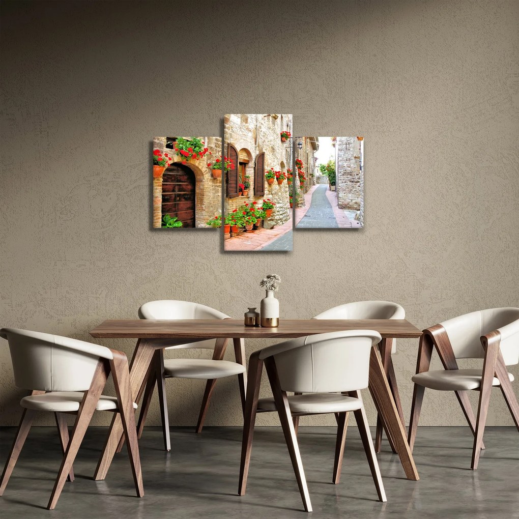 Obraz - Malebná Talianska ulička (90x60 cm)