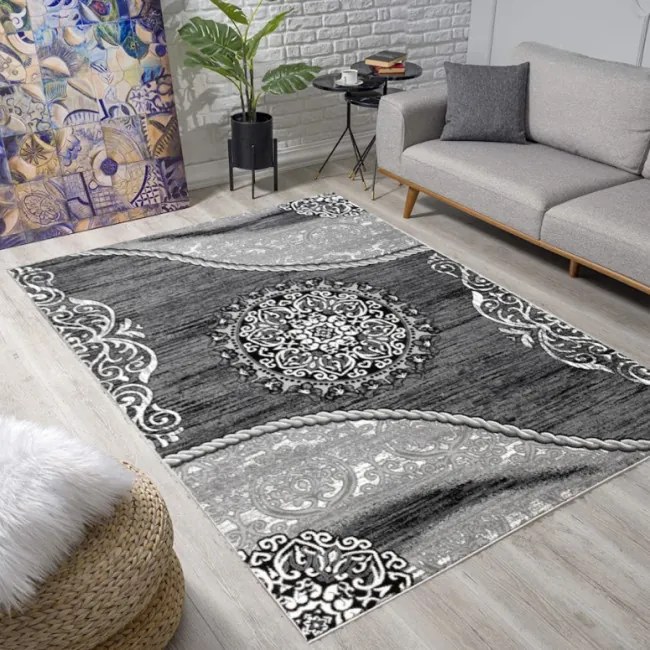 Koberec LAPISO SOFT 296 sivý