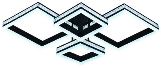 LED stmievateľný prisadený luster LED/175W/230V 3000-6500K + diaľkové ovládanie