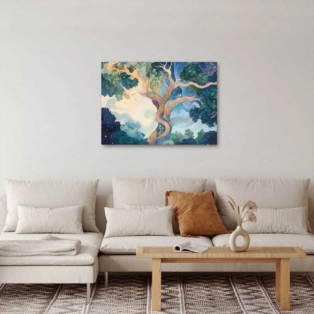 Obraz – Vesmírny strom (70x50 cm)