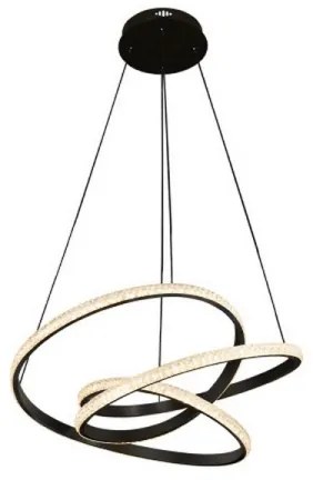 LED stmievateľný závesný luster na lanku LED/90W/230V 3000-6500K pr. 47 cm + diaľkové ovládanie