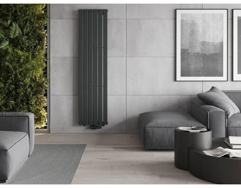 Mexen Boston, vykurovacie teleso 1800x452 mm, 888 W, antracitová, W213-1800-452-00-66