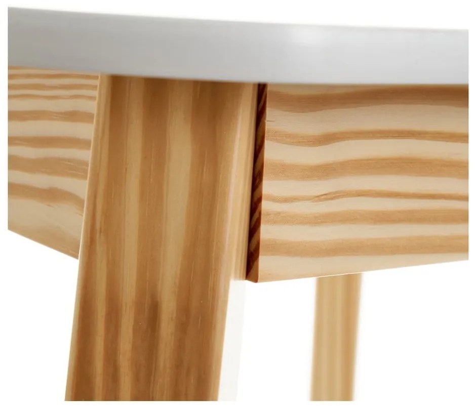 Detský stolík s bielou doskou 55x55 cm – Casa Selección