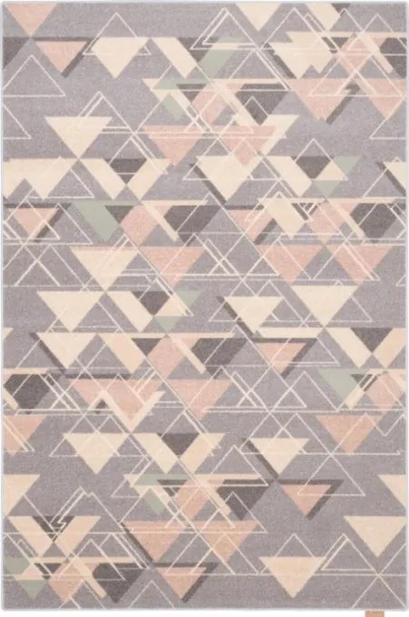 Koberec Agnella Isfahan Tipi strieborný