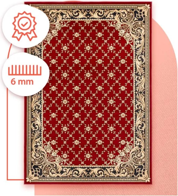 Koberec Agnella Optimal Felis bordový