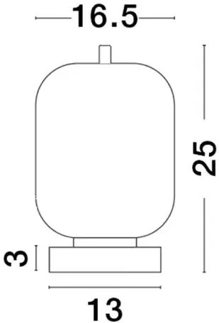 Stolová lampa Lato 2