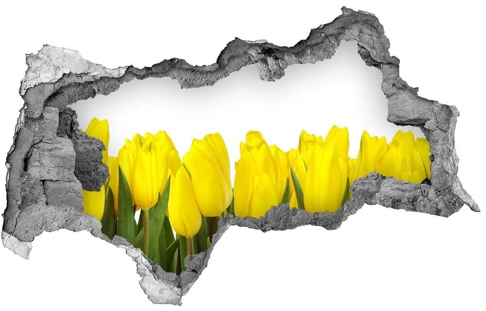 Samolepiaca nálepka fototapeta Žlté tulipány nd-b-2665979