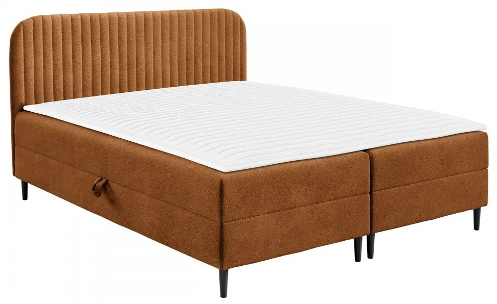 Kontinentálna posteľ Centina 1, Rozmer postele: 180x200, Dostupné poťahy: Coral 50