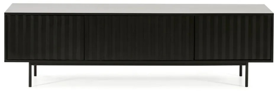 Čierny TV stolík 180x52 cm Sierra – Teulat