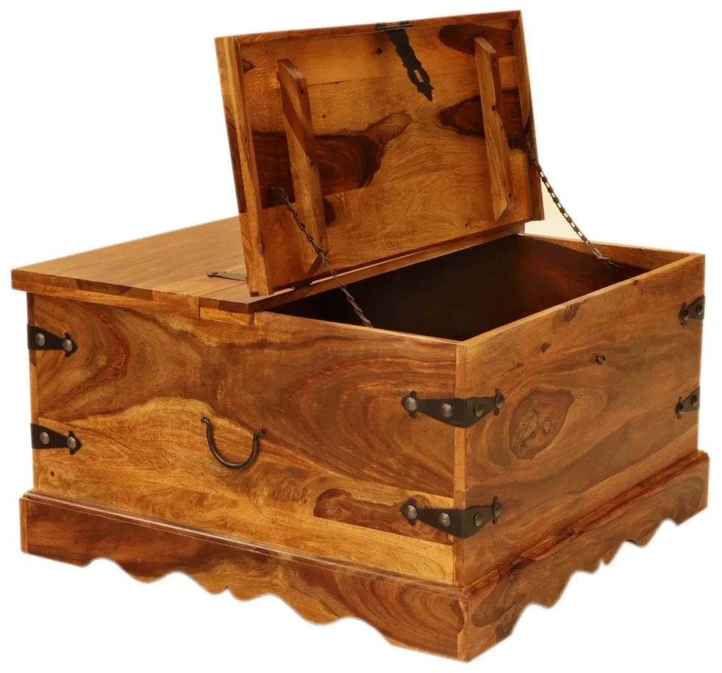 furniture-nabytek.cz - Truhla s úložným priestorom 80x45x80 z masívu palisander