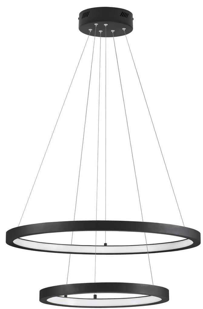 LED luster Empatia 100 čierne
