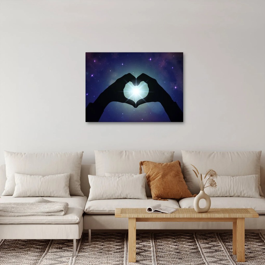 Obraz - Symbolická láska (70x50 cm)