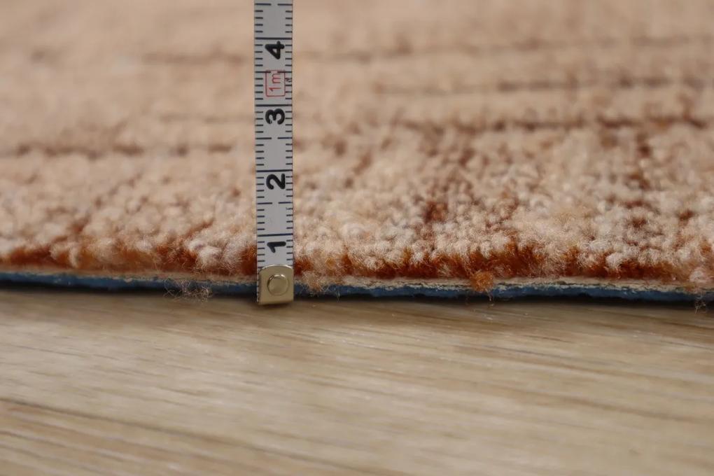 ITC AKCIA: 400x550 cm Metrážny koberec Dobro 65 tmavo béžový - Bez obšitia cm