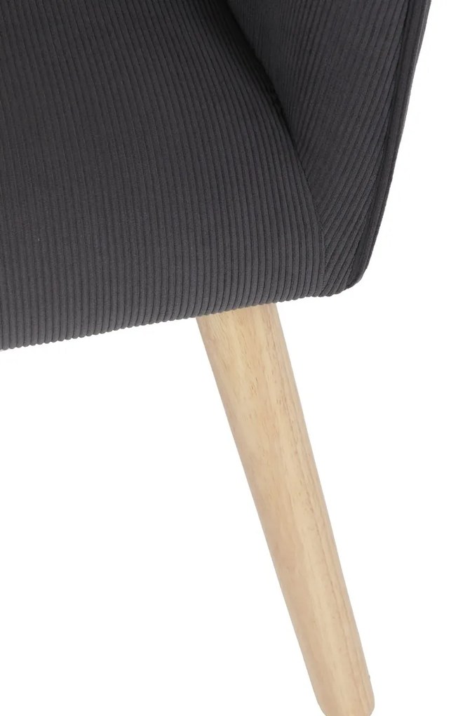 Kreslo s područkami GREY2, sivá