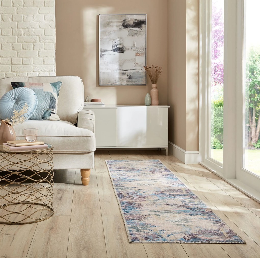 Flair Rugs, Behúň Hebden Reid Abstract Multi, 60x230, viacfarebná, obývacia izba