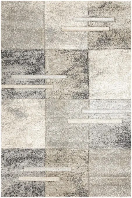 Koberec DAISY CARVING 7428B béžový / sivý